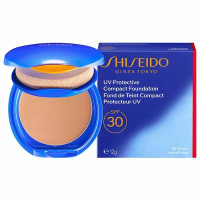 Protetor Solar Facial Compacto Refil Shiseido Uv Protective FPS 30