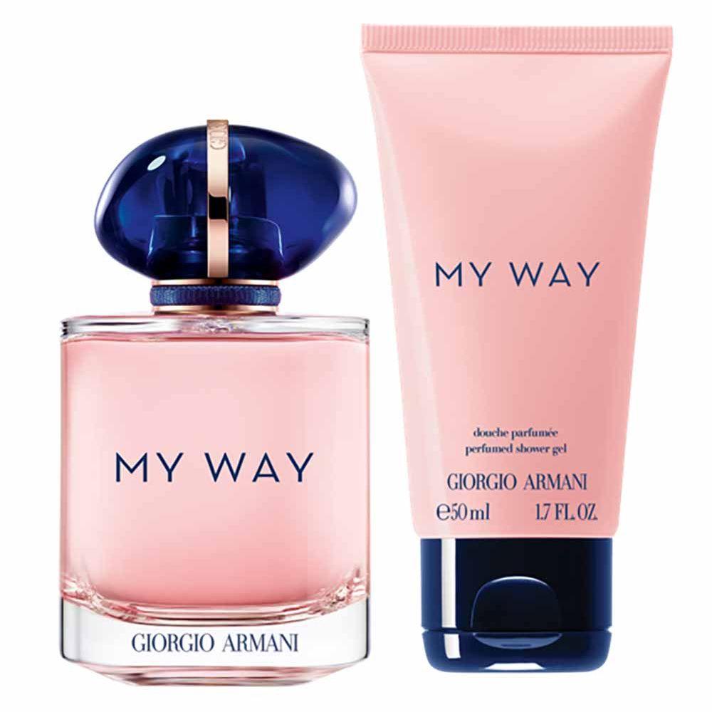 Coffret Giorgio Armani My Way Kit - Perfume Feminino EDP + Shower Gel - 1