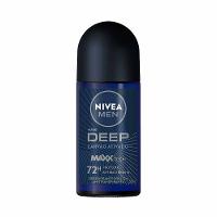 NIVEA MEN Antitranspirante Roll-on Deep MaxxTech Carvão Ativado - 1
