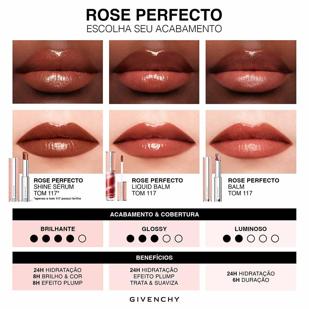 Batom Givenchy Rose Perfecto Shine 3,2g - 7