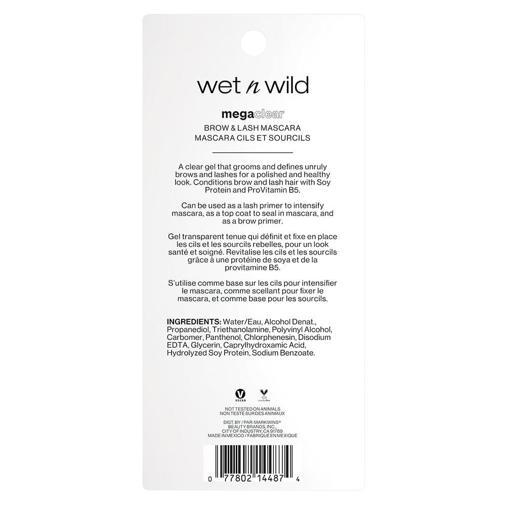Máscara de Sobrancelhas wet n wild Mega Clear Brow & Lash 9ml - 6
