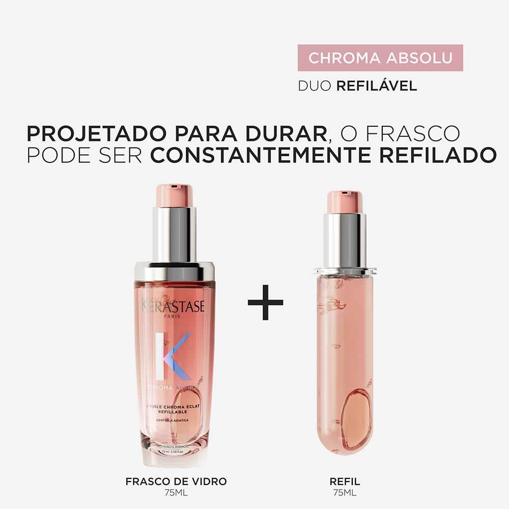 Refil Óleo Capilar Kérastase Chroma Absolu Éclat - 3