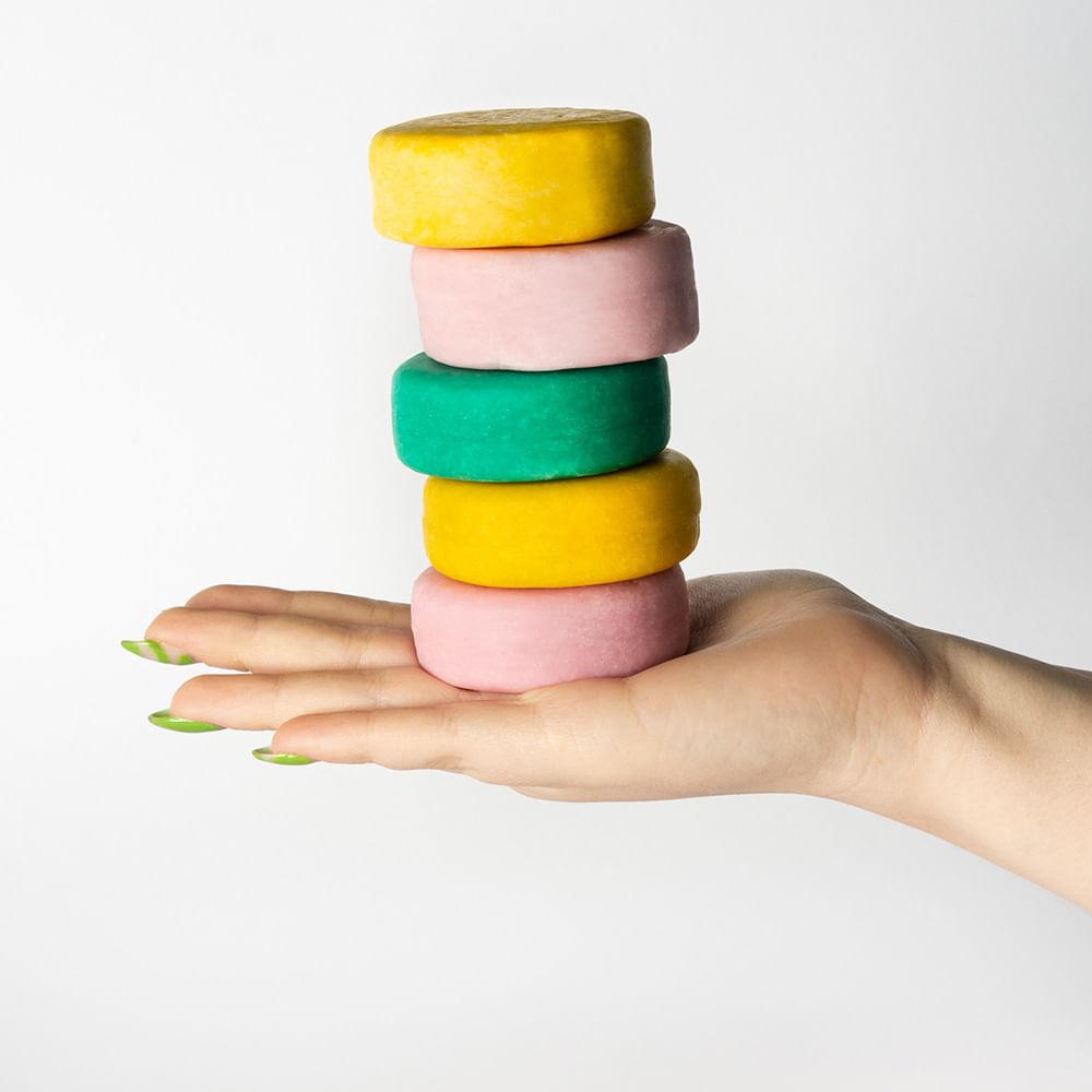 Simple Organic Sólido Control Shampoo em Barra - 3