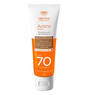 Protetor Solar Facial Darrow Actine Colors FPS70 40g