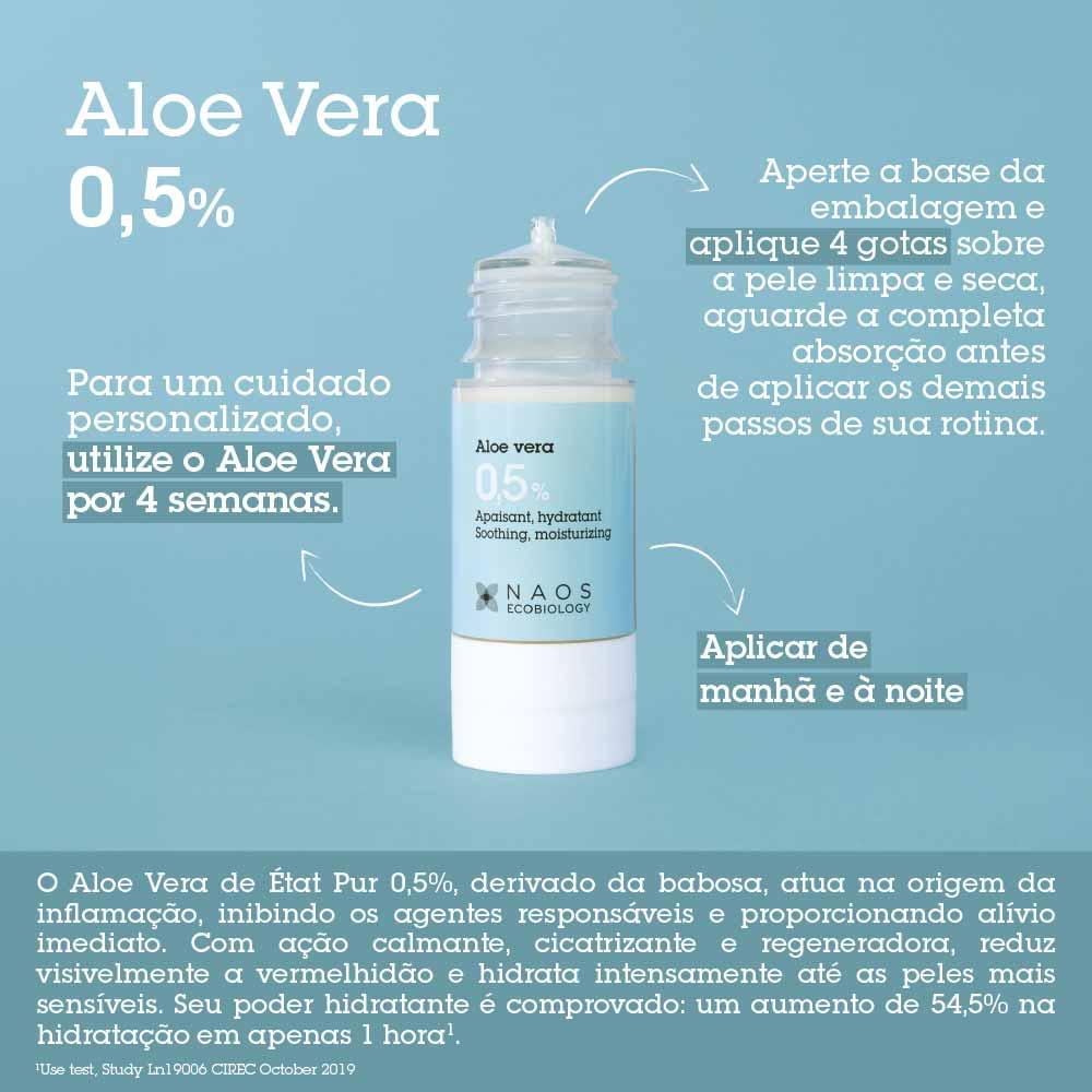Sérum Facial Etat Pur Naos Aloé Vera 0.5% Ativo Puro - 3