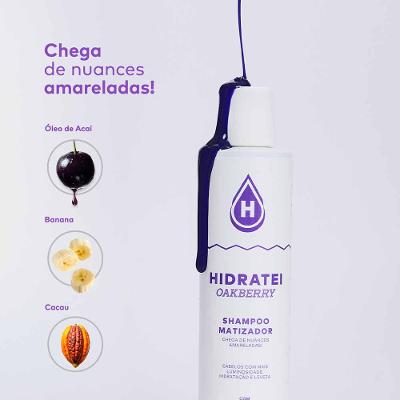 Shampoo Matizador Hidratei Oakberry