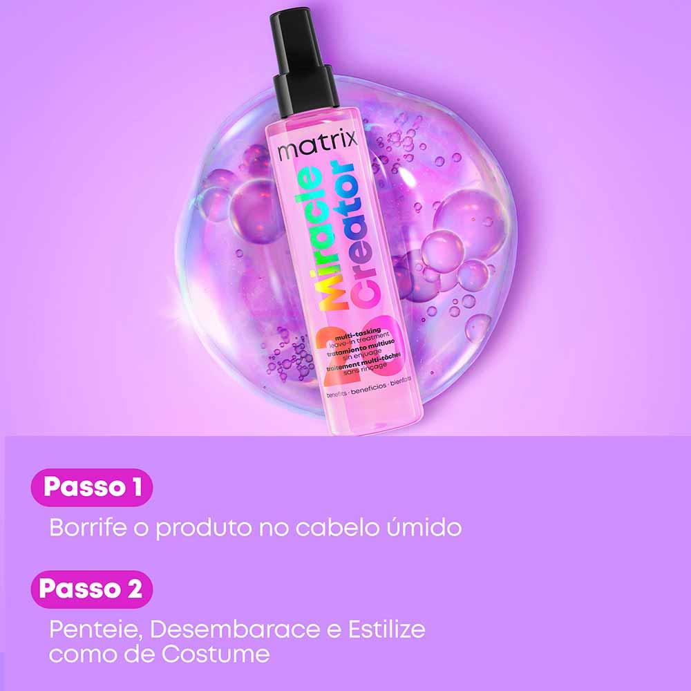 Leave-In Multifuncional Spray Matrix Miracle Creator - 3