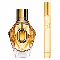 Coffret Rabanne Million Gold Kit - Perfume Feminino - EDP Refillable + Travel Size - 2