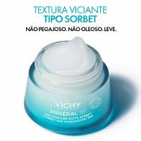 Gel Hidratação Facial Pele Oleosa e Mista Efeito Matte Vichy Minéral 89 Sorbet 48h - 2