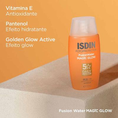 Protetor Solar Fusion ISDIN Magic Glow