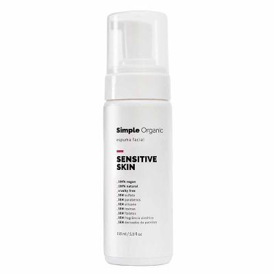 Espuma Sensitive Simple Organic Skin
