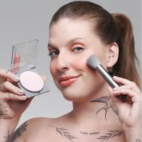 Pincel Boca Rosa Duo Pro 2 Cinza - 5