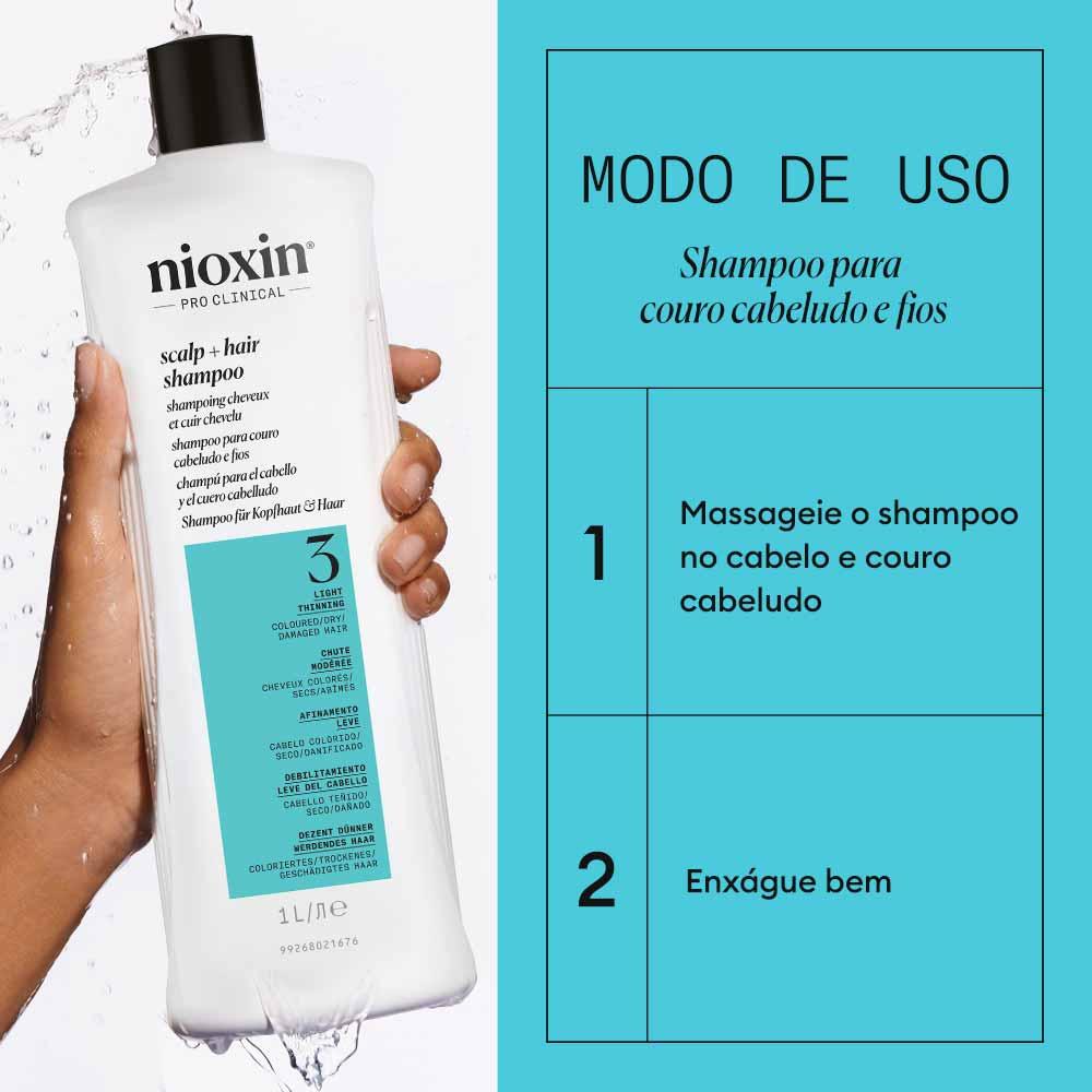 Shampoo Nioxin System 3 - 5