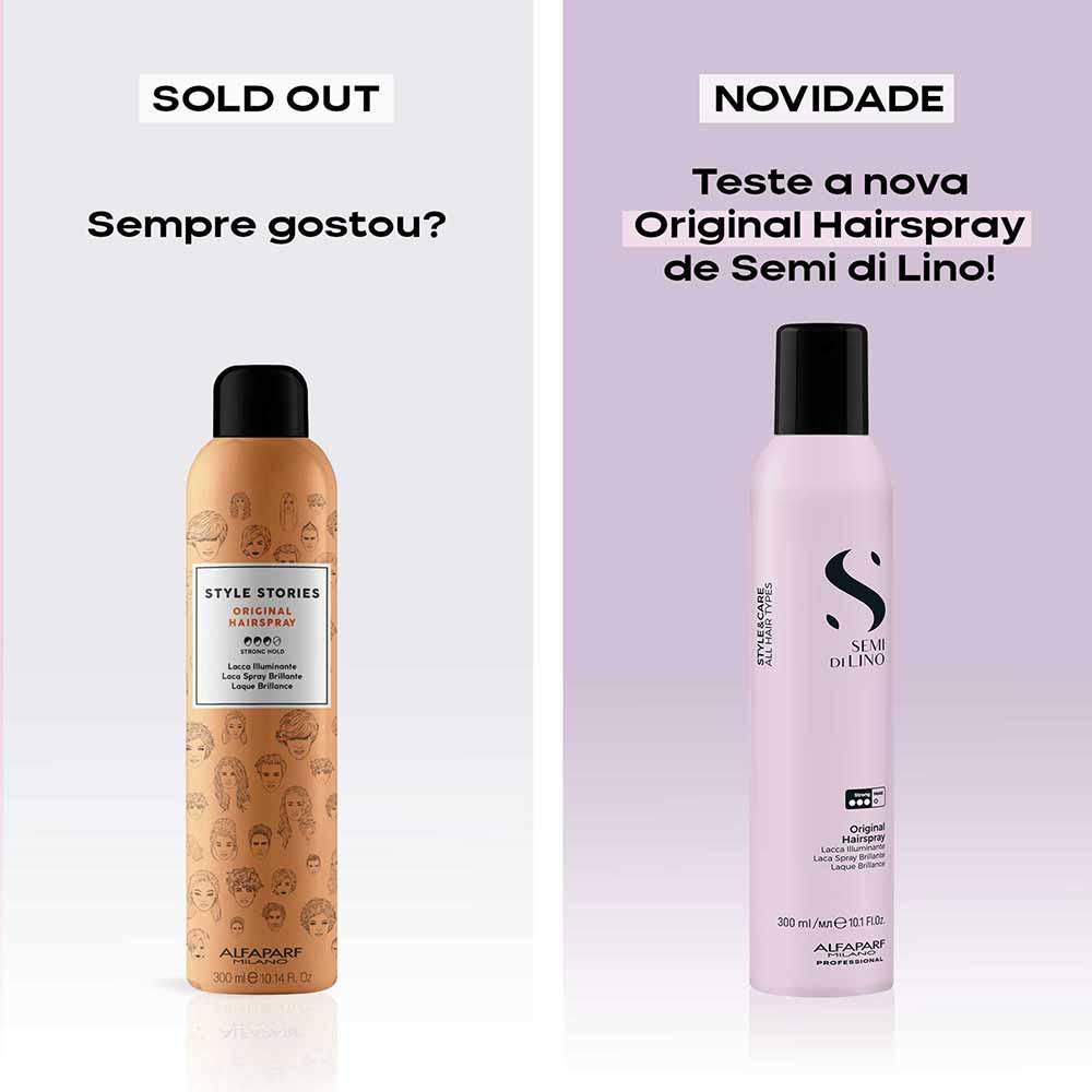 Alfaparf Milano Semi di Lino Style&Care Original Laca em spray - 4
