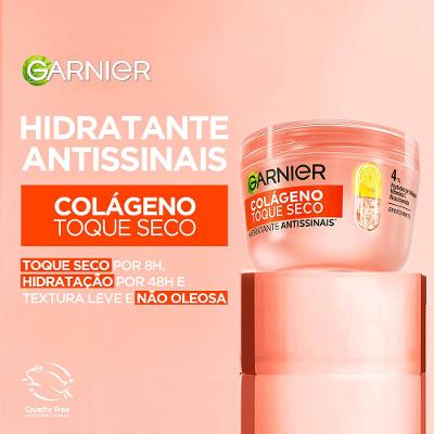 Garnier Skin Facial Kit - Hidratante Antissinais + Gel de Limpeza + Sérum Antimarcas