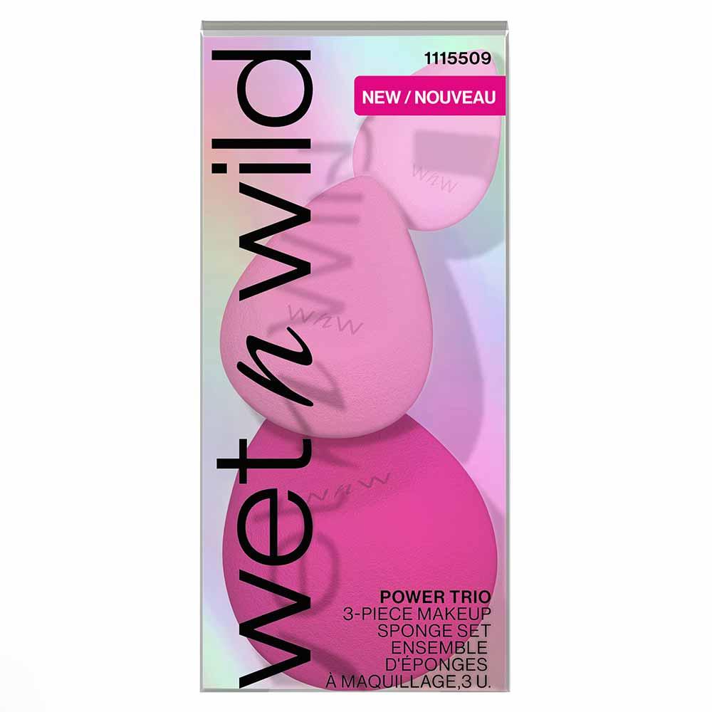 wet n wild Power Trio Kit com 3 Esponjas de Maquiagem - 2