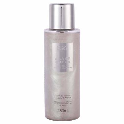 Body Splash Shimmer Silver Queen - Kiss New York - Perfume Corporal
