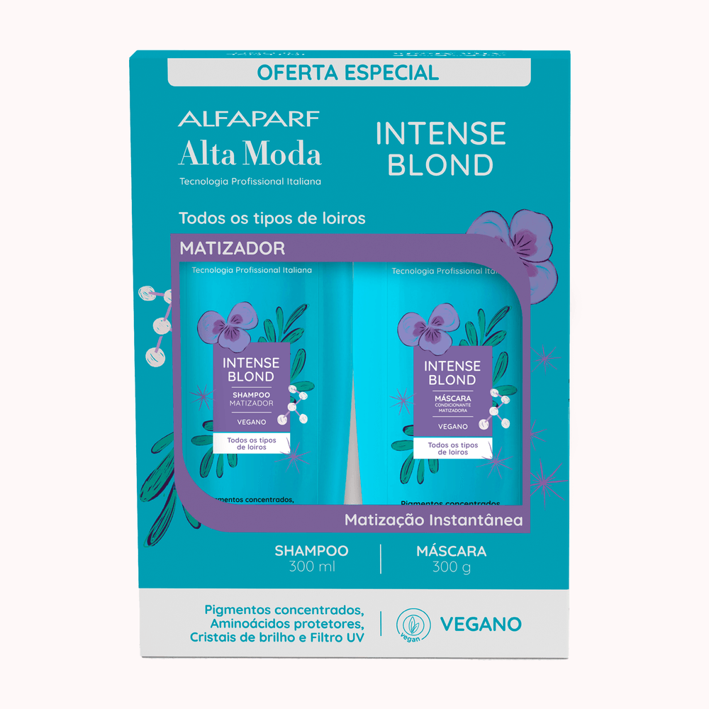 Alta Moda Intense Blond Kit - Shampoo + Máscara - 1