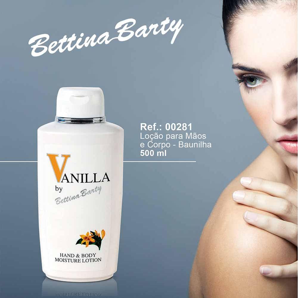 Loção Hidratante para Mãos e Corpo Bettina Barty Baunilha - 2