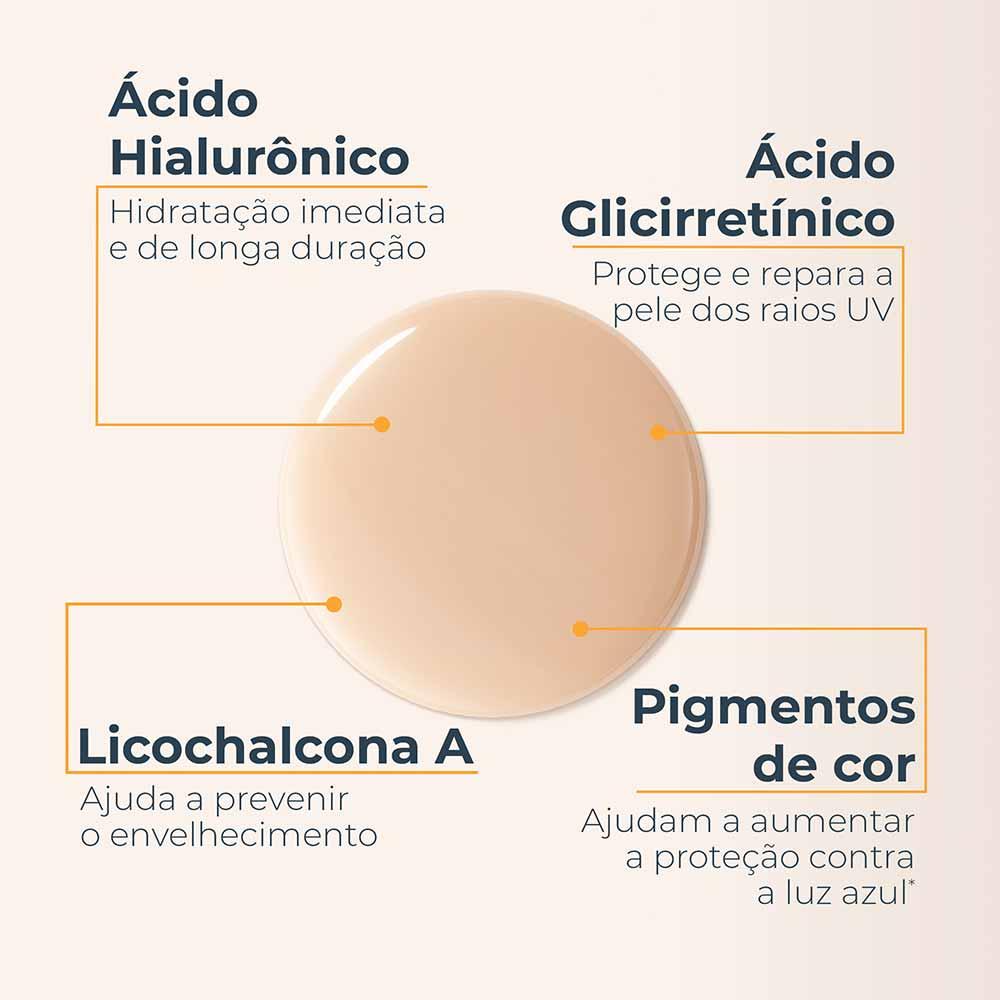 Protetor Solar Facial com Cor Eucerin Hydro Fluid FPS70 50ml - 5