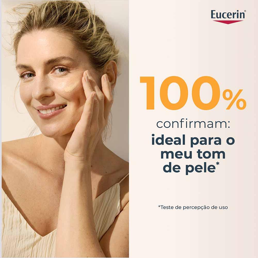 Protetor Solar Facial com Cor Eucerin Hydro Fluid FPS70 50ml - 6