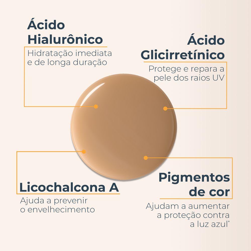Protetor Solar Facial com Cor Eucerin Hydro Fluid FPS70 50ml - 5