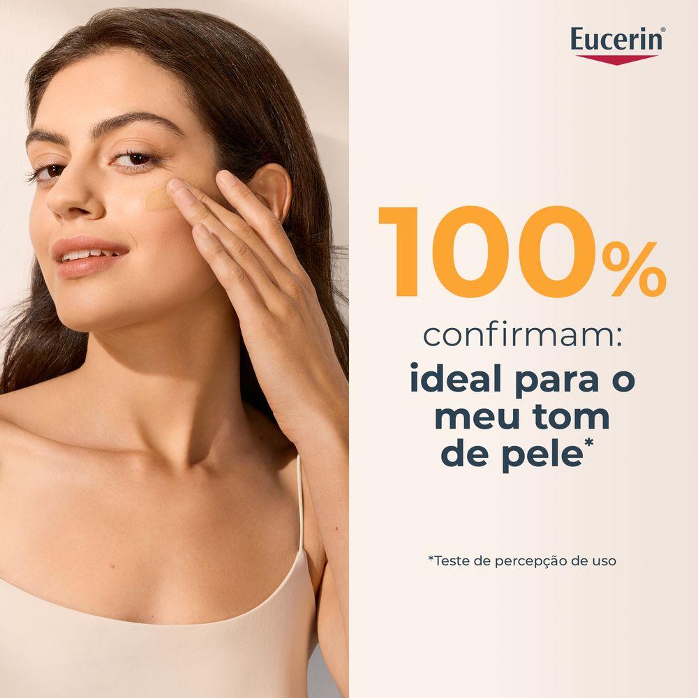 Protetor Solar Facial com Cor Eucerin Hydro Fluid FPS70 50ml - 6
