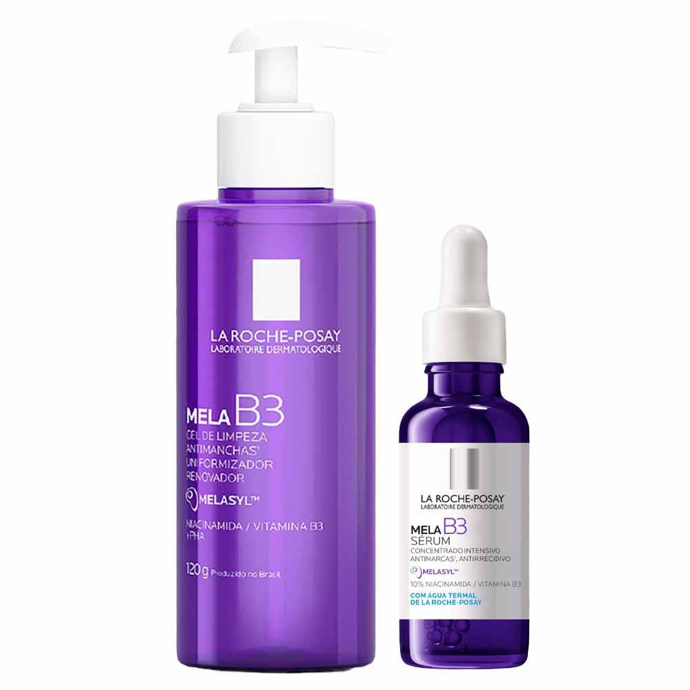 La Roche-Posay Mela B3 Kit - Sérum Facial + Gel de Limpeza - 1