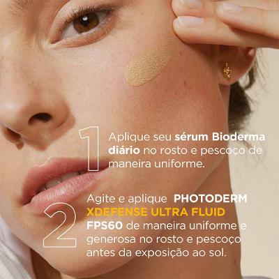 Protetor Solar Facial Ultrafluido Bioderma Photoderm XDefense FPS 60