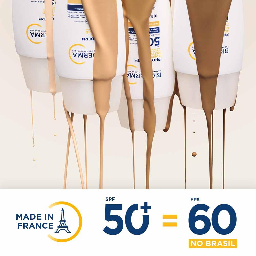 Protetor Solar Facial com Cor Bioderma Photoderm XDefense Ultra Fluid FPS60 40ml - 9