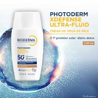 Protetor Solar Facial com Cor Bioderma Photoderm XDefense Ultra Fluid FPS60 40ml - 3
