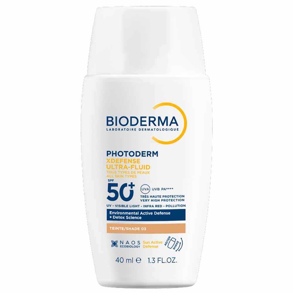 Protetor Solar Facial com Cor Bioderma Photoderm XDefense Ultra Fluid FPS60 40ml - 1