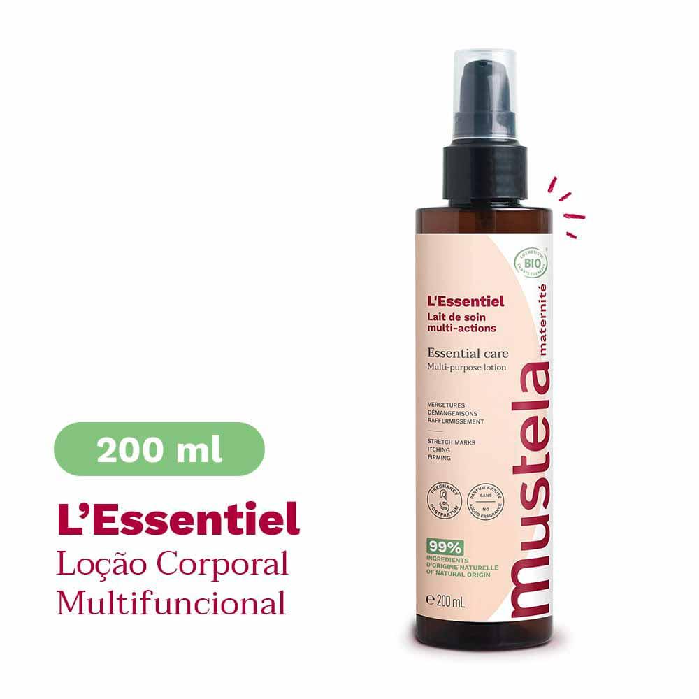 Mustela Maternité Kit - Loção Corporal Multifuncional + Óleo para Prevenção de Estrias - 3