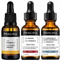 Principia Kit - Sérum AH-2 + Sérum VC-10 + Sérum Rn-0,3 - 1