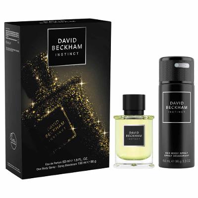 Coffret David Beckham Instinct Kit - Perfume Masculino Eau de Parfum + Body Spray