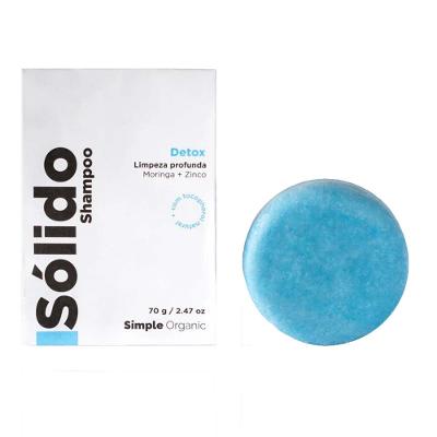 Simple Organic Sólido Detox Shampoo