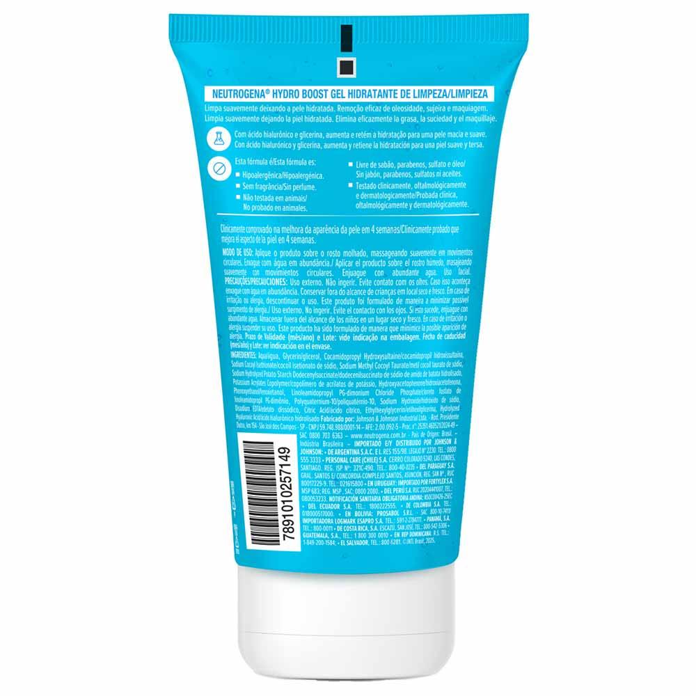 Gel Hidratante de limpeza Neutrogena Hydro Boost - 2
