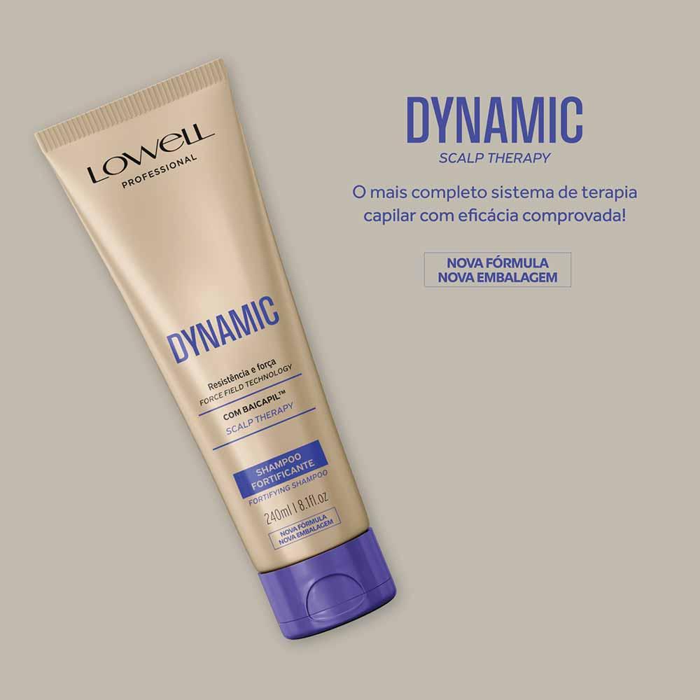 Shampoo Fortificante Lowell Dynamic Scalp Therapy - 3