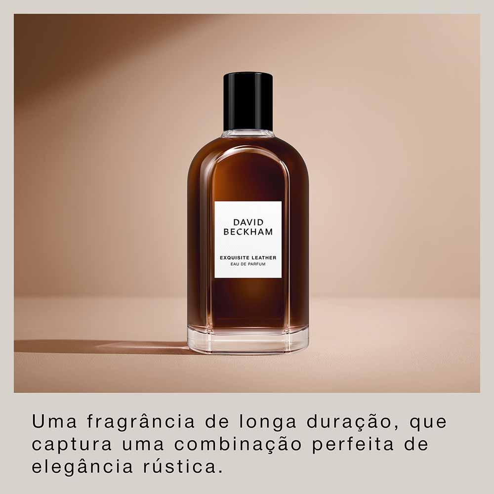 Perfume The Collection Exquisite Leather David Beckham Masculino Eau de Parfum - 3