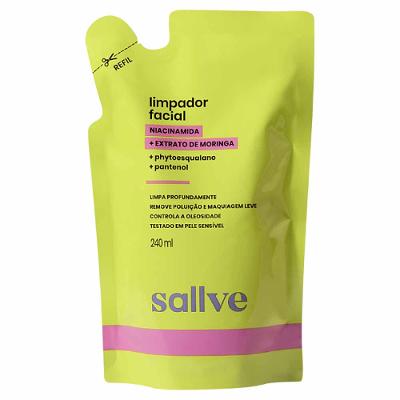 Refil Gel Espuma Limpador Facial Sallve