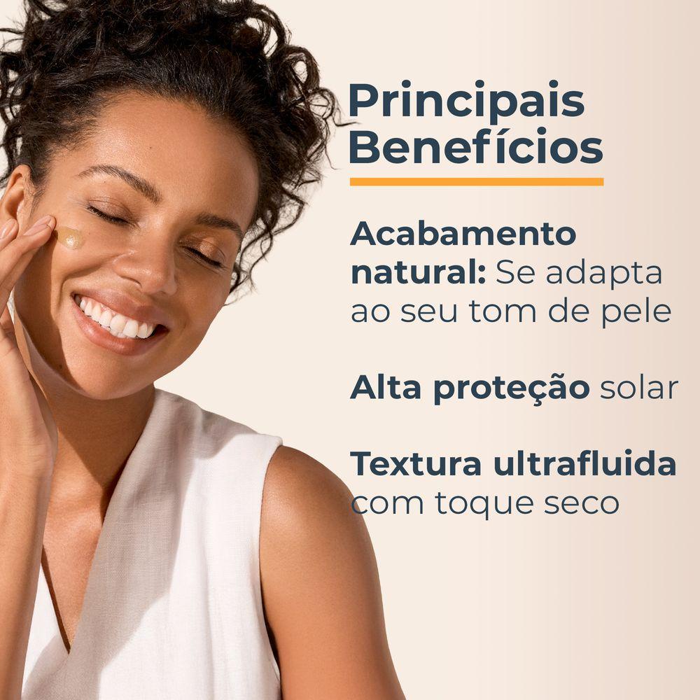 Protetor Solar Facial com Cor Eucerin Hydro Fluid FPS70 50ml - 4