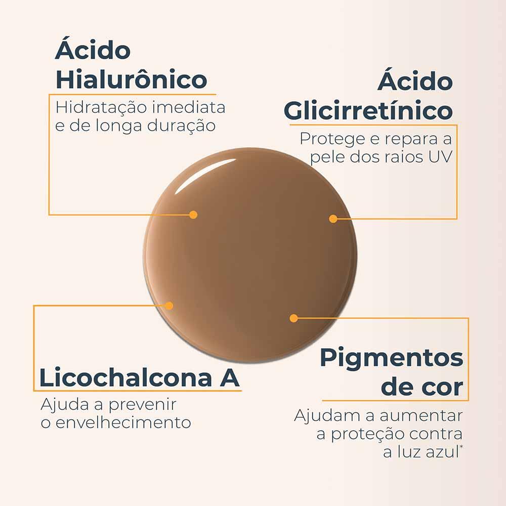 Protetor Solar Facial com Cor Eucerin Hydro Fluid FPS70 50ml - 5