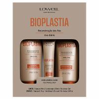 Lowell Bioplastia Reconstrutor Kit - Shampoo + Condicionador + Booster - 1