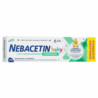 Creme Antiassaduras Nebacetin Baby Prevenção