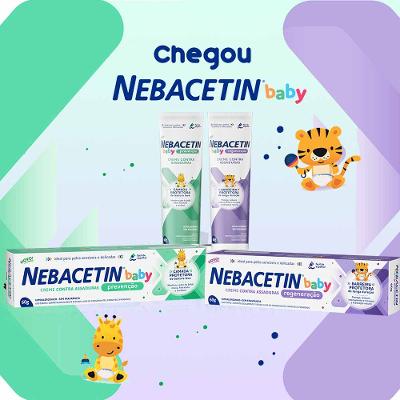Creme Antiassaduras Nebacetin Baby Prevenção