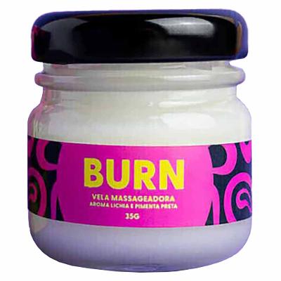 Burn Vela Massageadora Lichia e Pimenta Good Vibres
