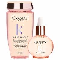 Kérastase Gloss Absolu Glaze Kit – Shampoo + Óleo Capilar - 1