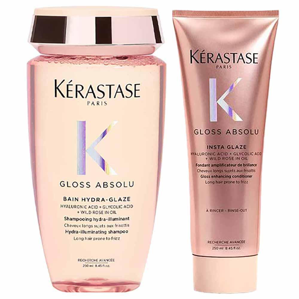 Kérastase Gloss Absolu Glaze Kit – Shampoo + Condicionador - 1