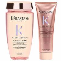 Kérastase Gloss Absolu Glaze Kit – Shampoo + Condicionador - 1