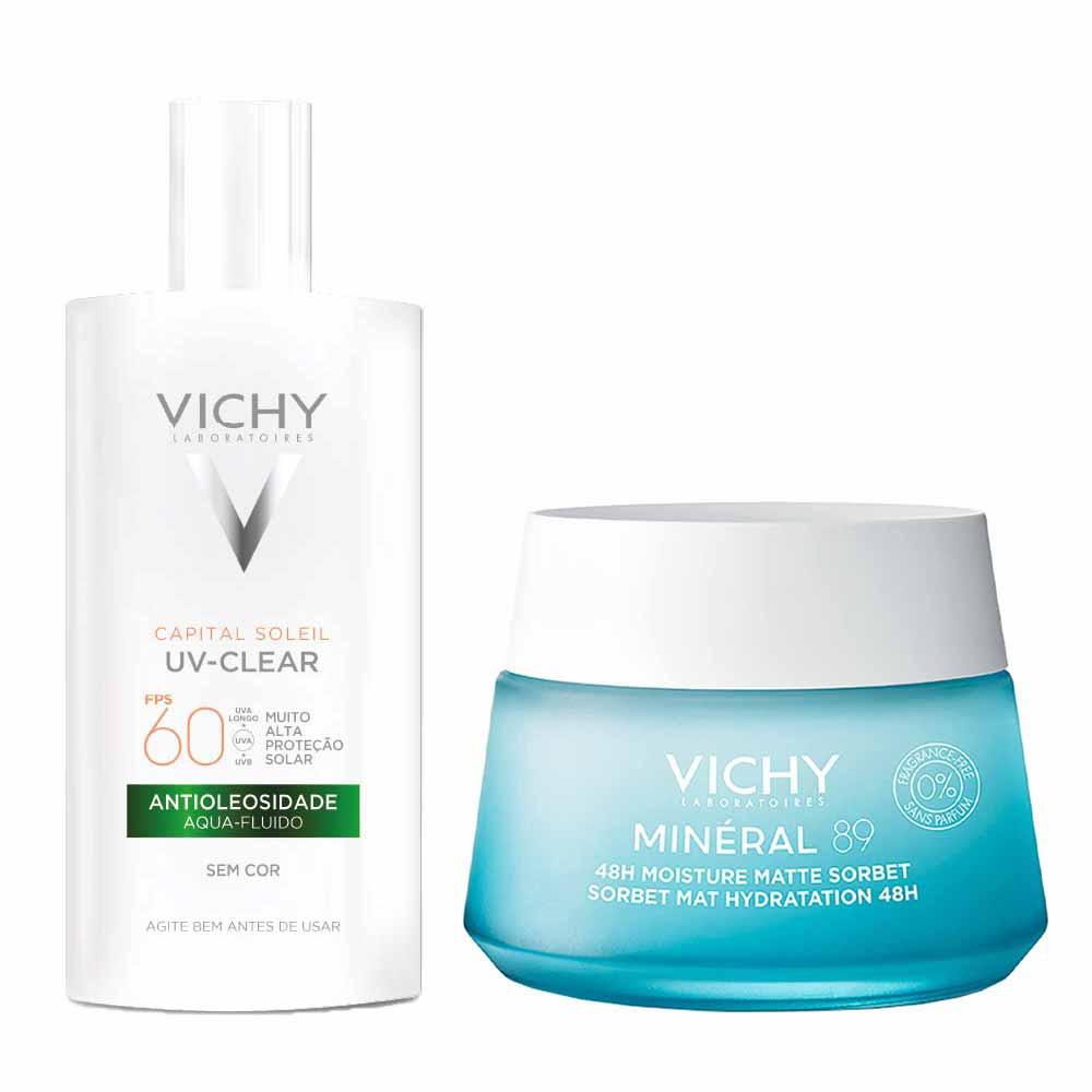 Vichy Kit - Gel Matte + Protetor Solar Fps60 Sem Cor - 1